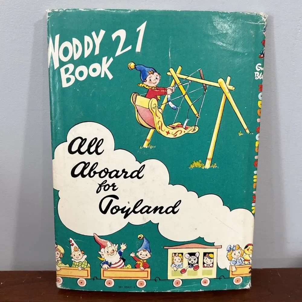 Noddy Goes to the Fair Enid Blyton First Edition 1960 Hardcover DJ Great Britain
